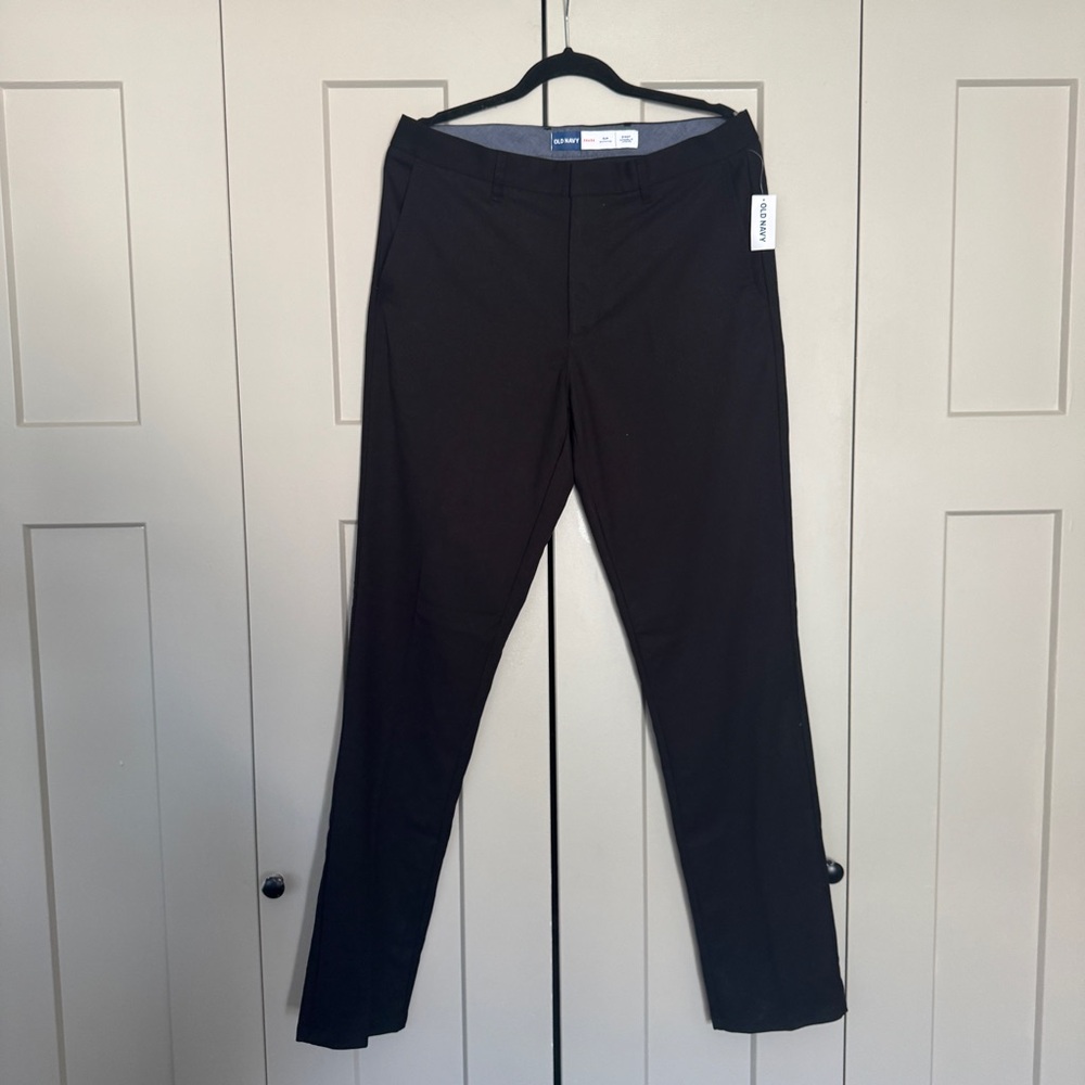 Men’s NWT Old Navy Slim Black Dress Pants 34x34